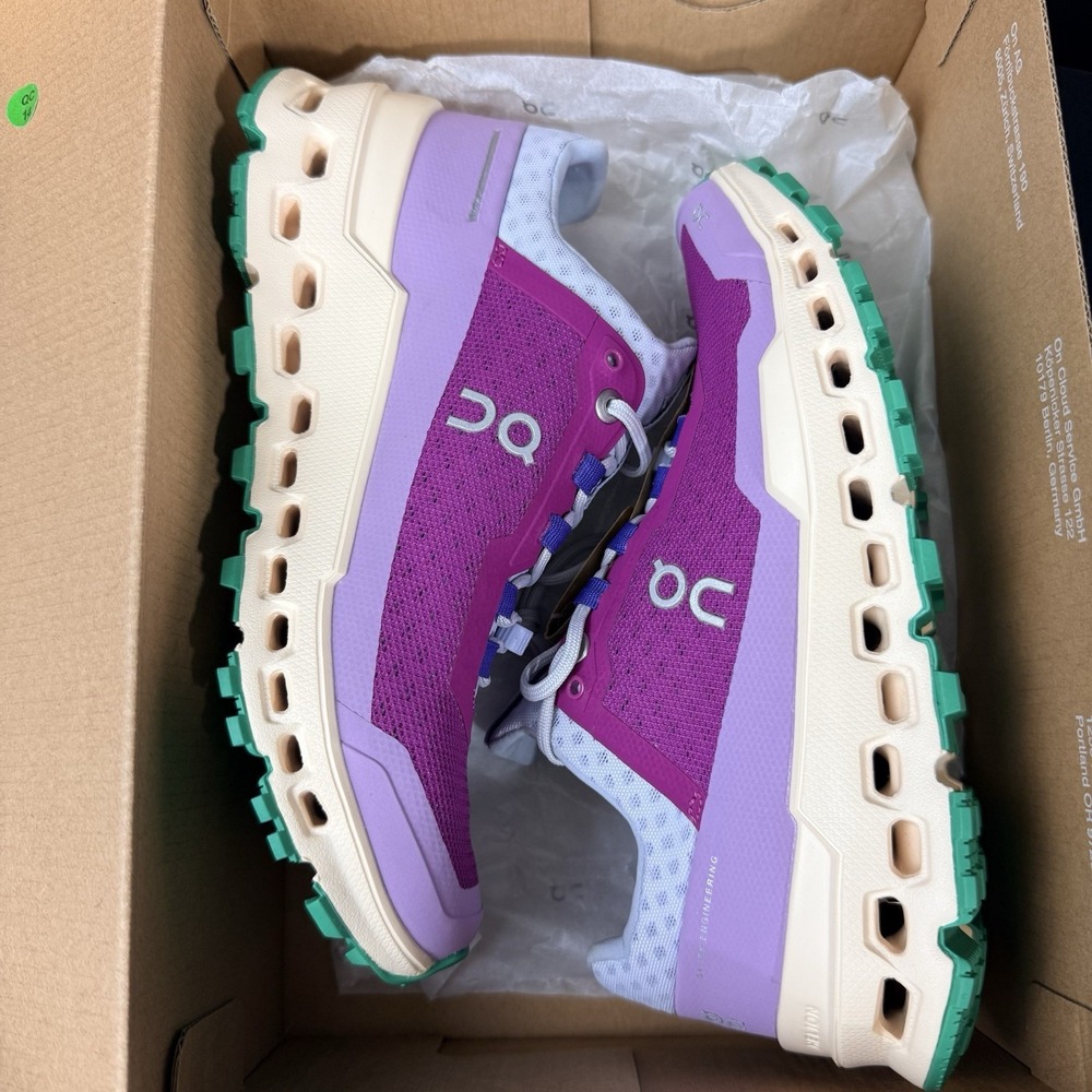 On Cloud Womens Cloud Ultra size 5 Rhubarb Ray Pink Purple Athleisure 44.98321 - Picture 15 of 16